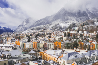 invierno Innsbruck ciudad