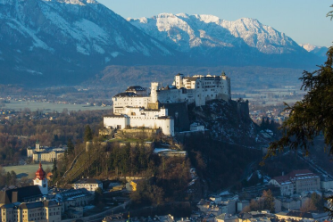 Vista de la ciudad de Salzburgo